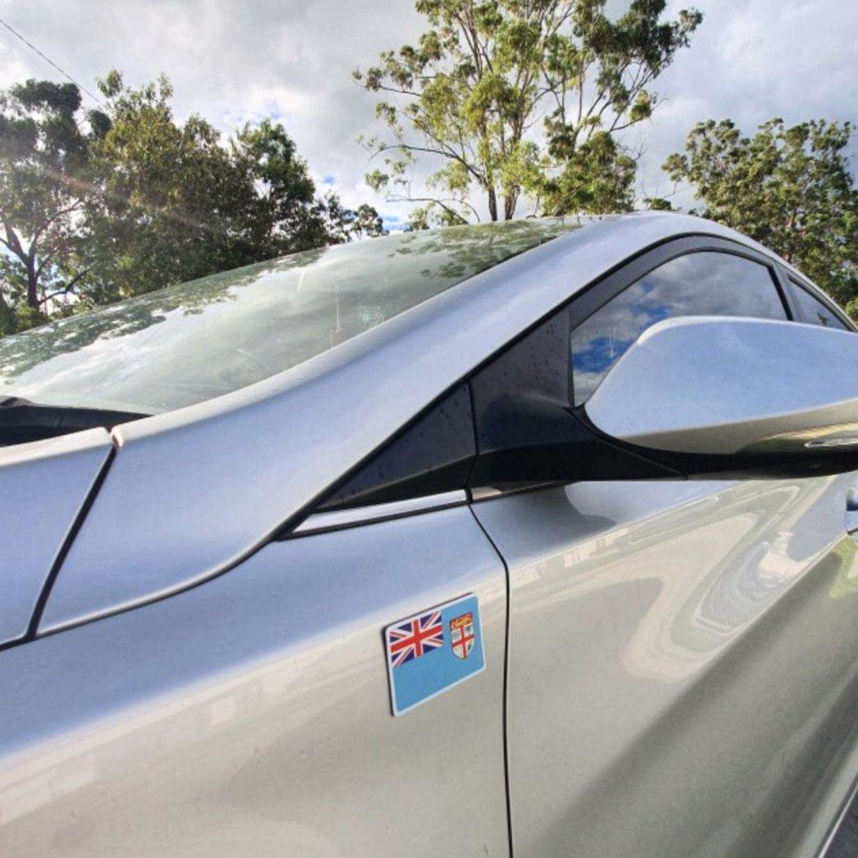 Fiji Flag - Car Badge | kuila mai Viti