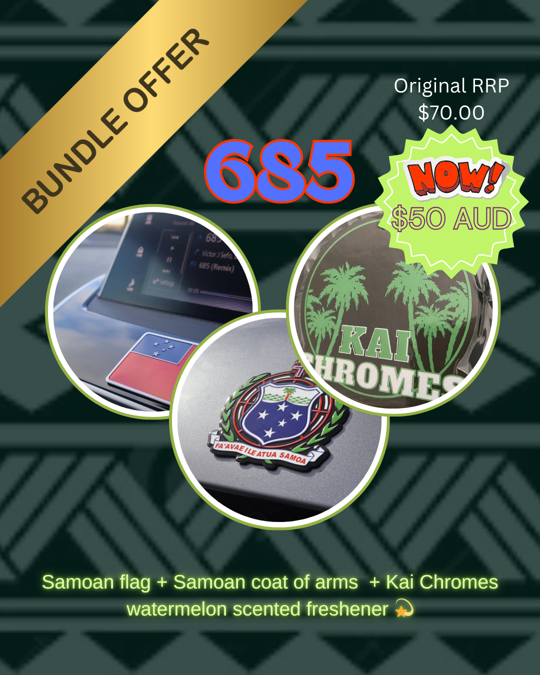 SAMOA 6️⃣8️⃣5️⃣ bundle deal 💫
