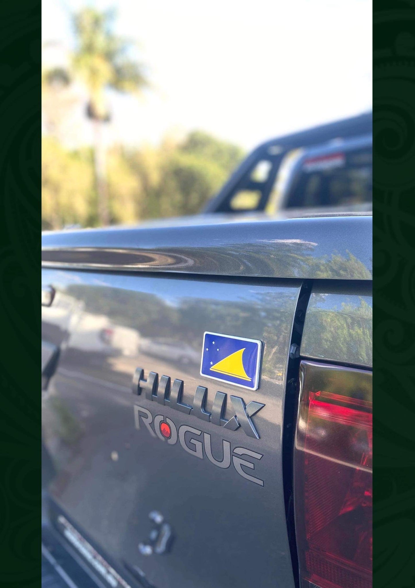 Tokelau Flag | Car Badge