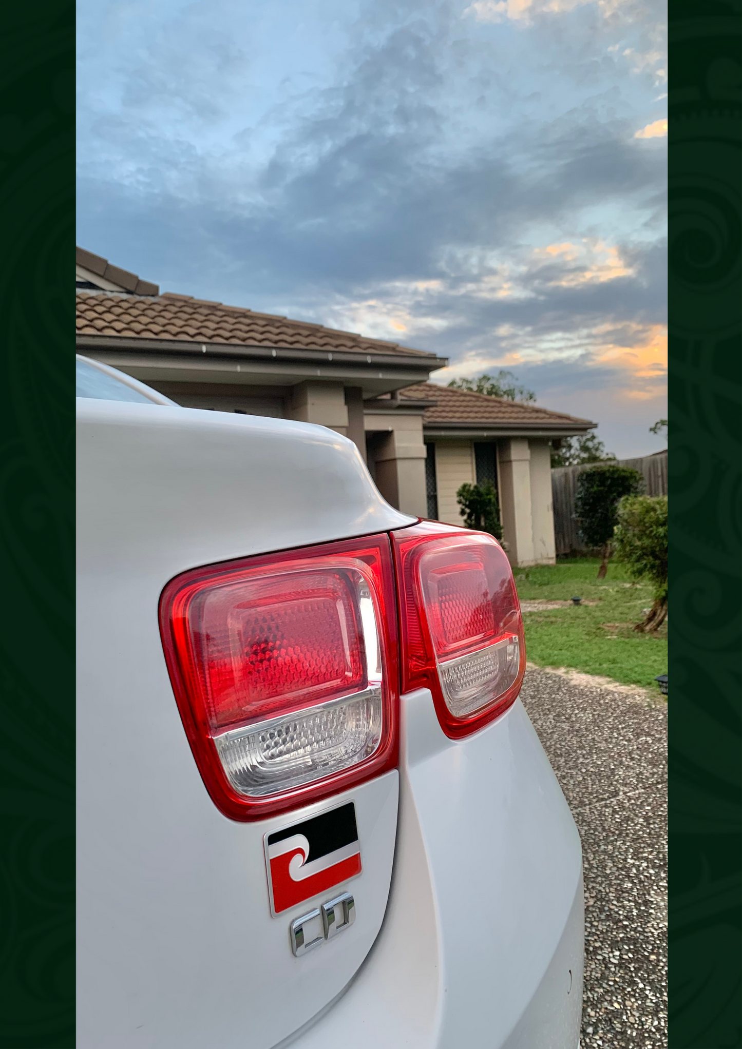 Māori Flag - Car Badge  | Tino Rangatiratanga